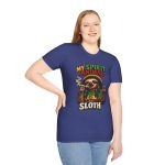 Sloth Spirit Animal T-Shirt, Humorous Graphic Tee, Unisex Casual Wear, Gift for Friends, Quirky Shirt for Parties - Image 12