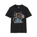 ICE Road Truckers T-Shirt, Humorous Graphic Tee, Unisex Casual Wear, Gift for Friends, Quirky Shirt for Parties