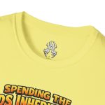 Spending Inheritance T-Shirt, Humorous Graphic Tee, Unisex Casual Wear, Gift for Friends, Quirky Shirt for Parties - Image 11