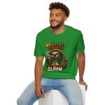 Sloth Spirit Animal T-Shirt, Humorous Graphic Tee, Unisex Casual Wear, Gift for Friends, Quirky Shirt for Parties - Image 24
